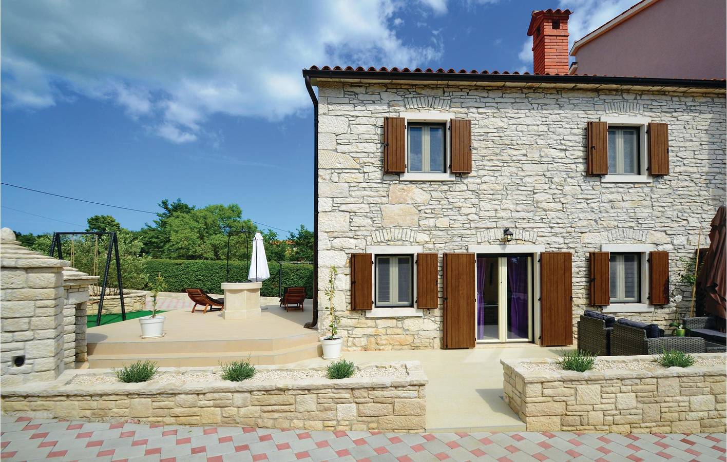 Gemütliche 90 m² große Wohnung mit Terrasse in der Nähe der Küste und des Stadtzentrums in Barban, Südküste Istrien