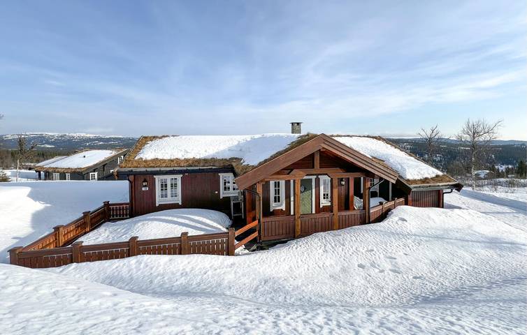 Ferienhaus für 10 Personen mit Garten in Nordre Land