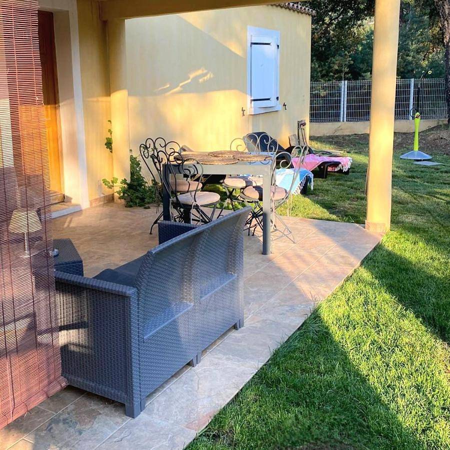 Appartement entier, Agréable rez de jardin avec Piscine et Jacuzzi in Cervione, Arrondissement de Corte