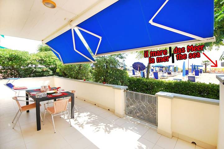 Apartamento de vacaciones para 6 personas, con jardín, Se admiten mascotas - 1