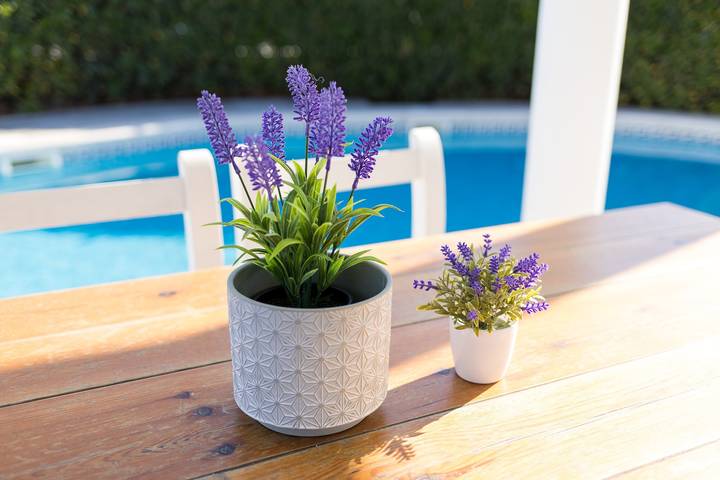 Air-Conditioned Holiday Home on the Beach with Pool, Terraces & Wi-Fi in Son Xoriguer, Ciutadella