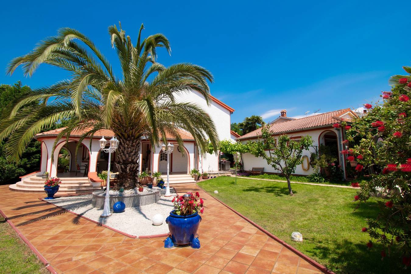 Villa Valis Aurea mit privatem Pool und großen Gar in Kukci, Porec und Umgebung