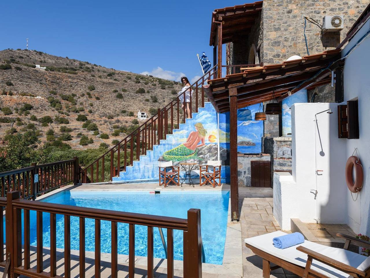 Penelope in Mavrikiano in Elounda, Lasithi