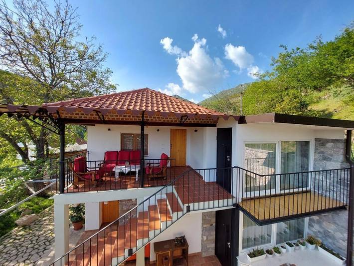 Maison d’hôte pour 3 personnes, avec jardin et vue