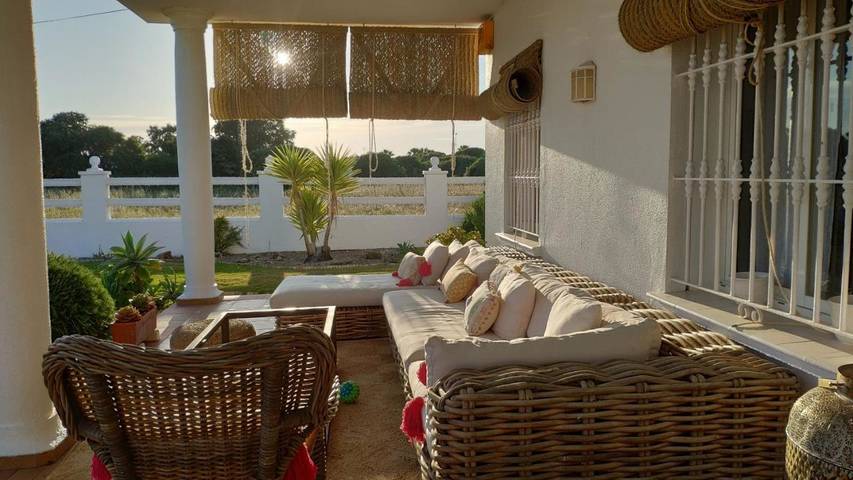 Chalet para 8 personas, con Terraza además de Jardín y Vistas en Los Caños de Meca