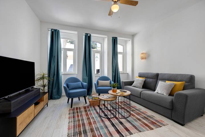 Apartamento de férias para 4 pessoas, com Varanda