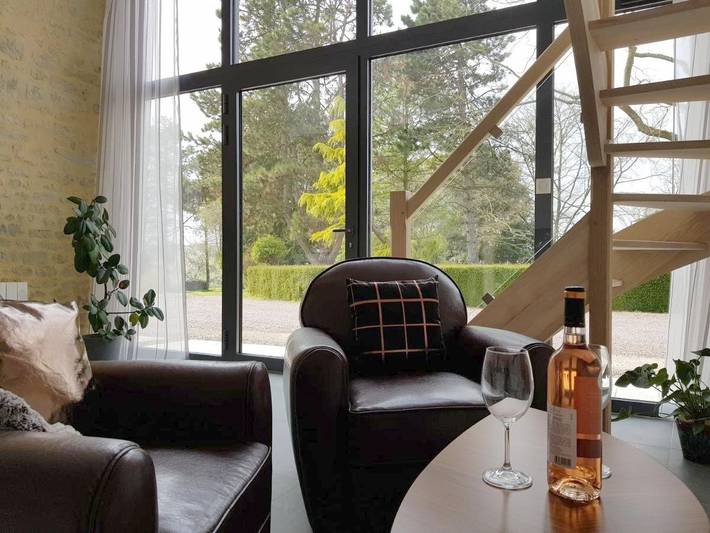 Location de vacances pour 2 personnes, avec terrasse à Trévières - 2