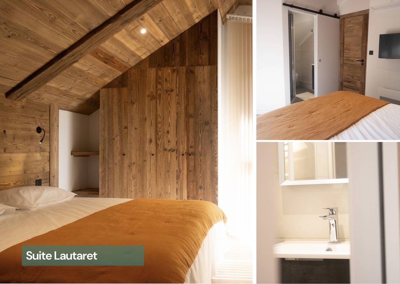 Chalet "Laltizoard" avec vue sur les montagnes, piscine chauffée partagée et Wi-Fi in Briançon, Serre Chevalier