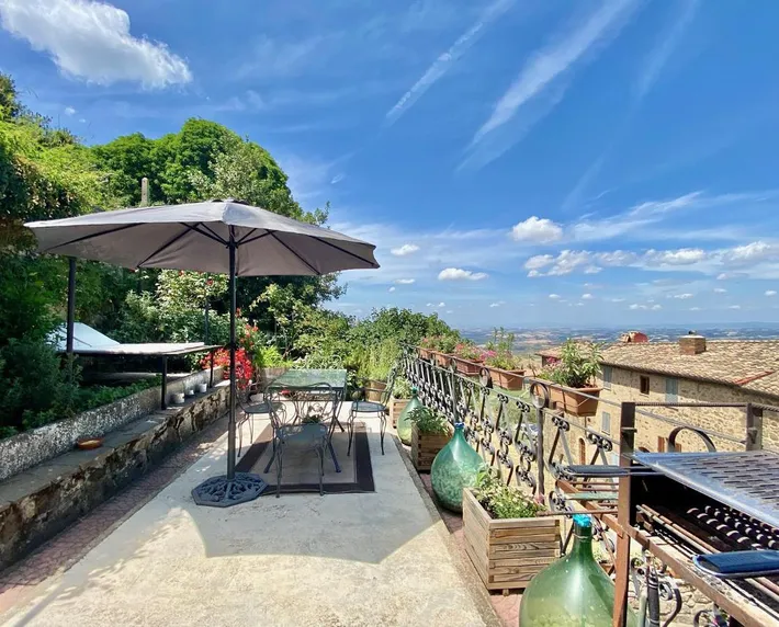 Ferienhaus für 3 Personen, mit Ausblick und Garten - 1