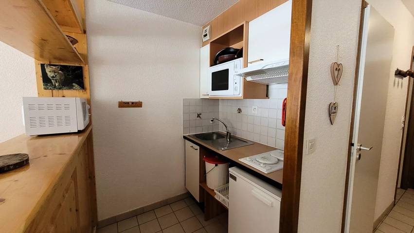Entire studio, Studio - mountain corner in Bessans, Saint-Jean-de-Maurienne region