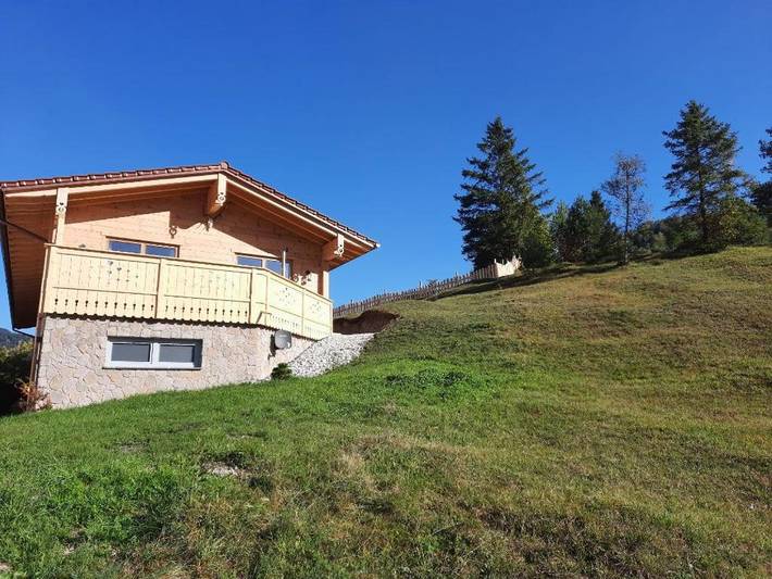 Ferienwohnung für 2 Personen, mit Terrasse und Pool sowie Sauna und Ausblick in Wallgau - 4