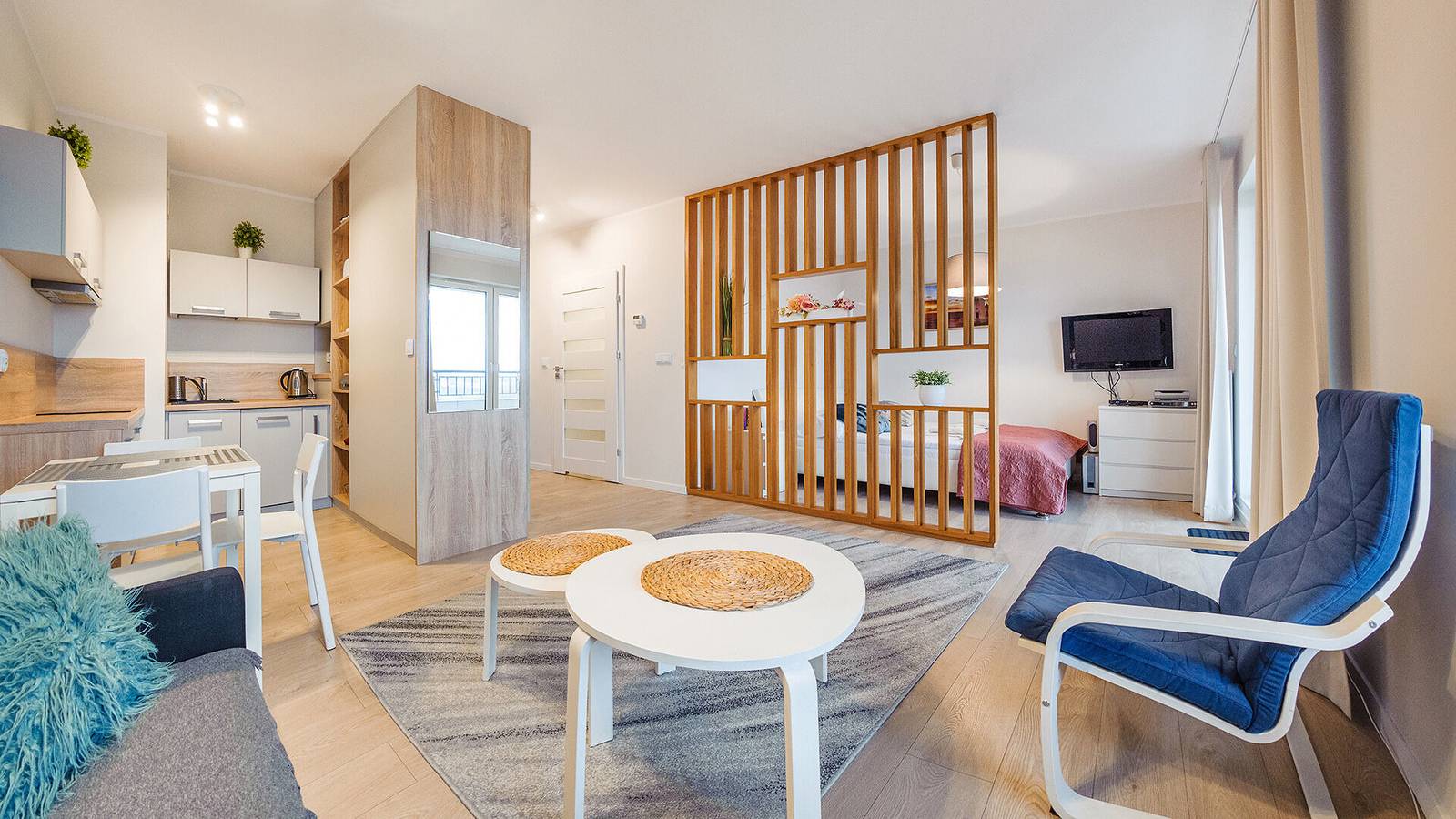 Cały apartament wypoczynkowy, Apartament wakacyjny dla 4 osób z balkon in Ustronie Morskie (Miasto), Ustronie Morskie