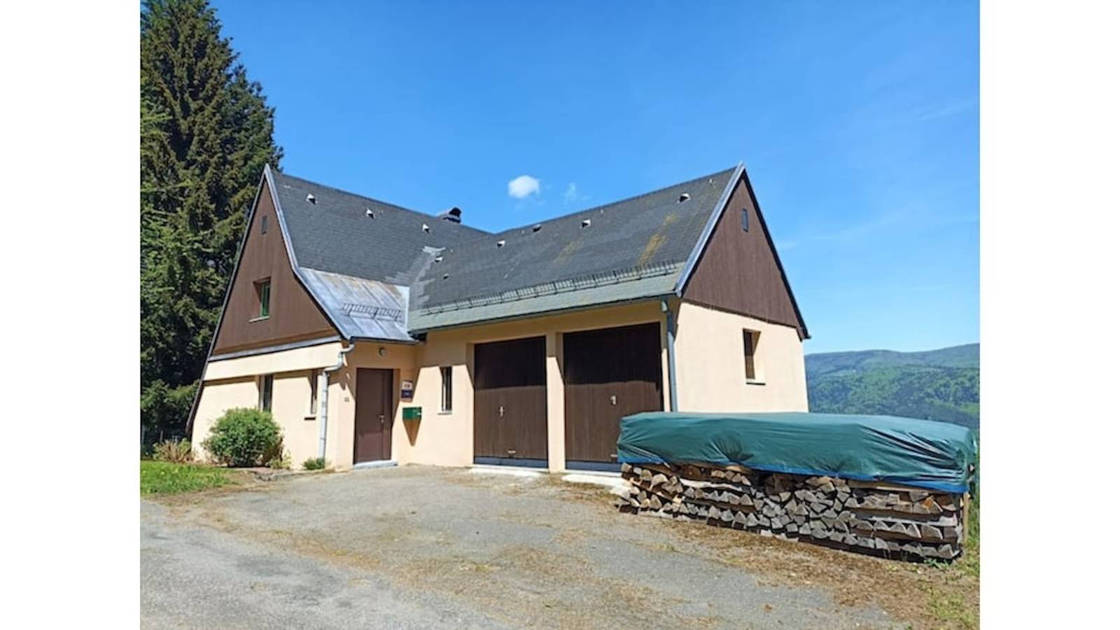 Gezellig chalet met panoramisch uitzicht in Kruth in Kruth, Parc naturel régional des Ballons des Vosges