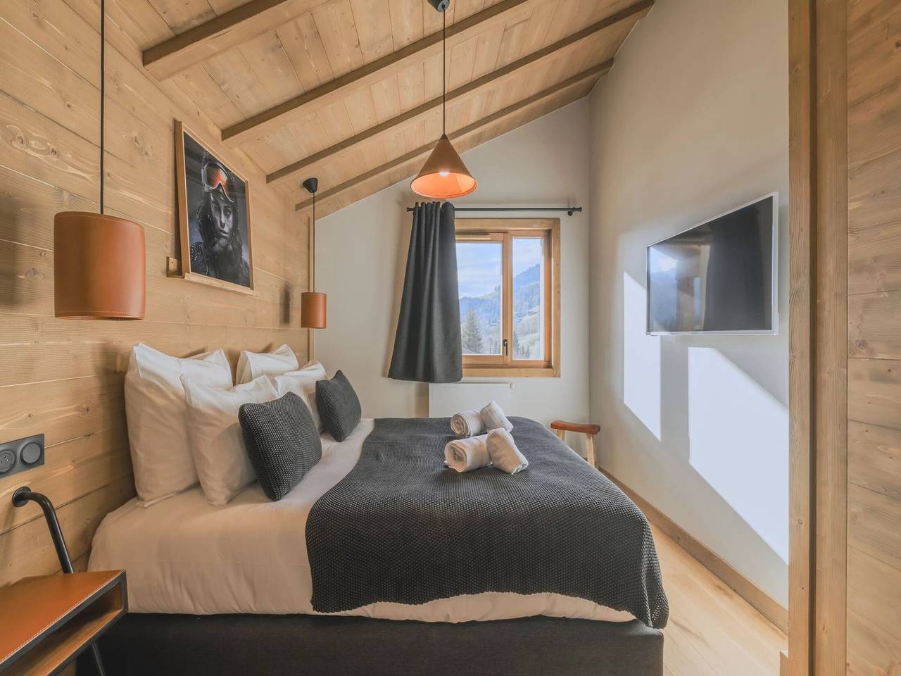 Appartement entier, Apt pour six personnes avec vue sur la rivière in Combloux, Pays du Mont-Blanc