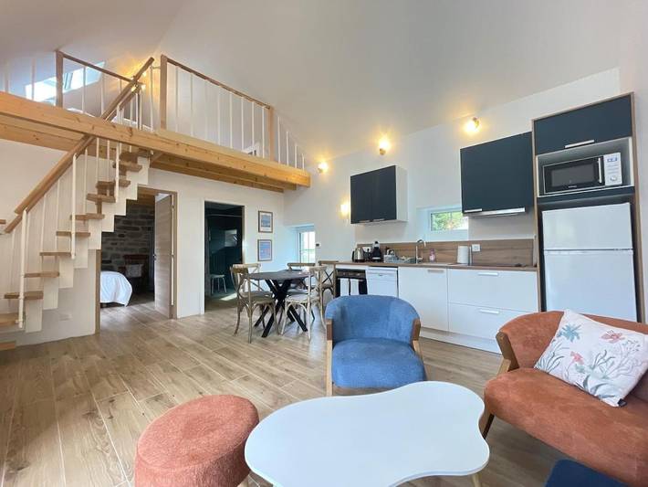 Maison de vacances pour 5 personnes, avec terrasse