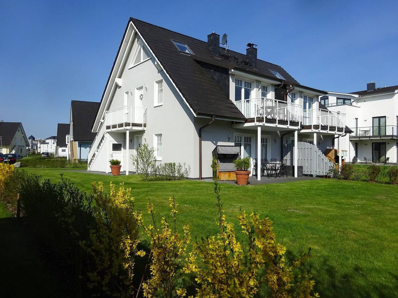 Ganze Wohnung, Parkstraße 20 We 04 "Neptun" mit seitlichem Meerblick und Balkon in Börgerende in Börgerende, Börgerende-Rethwisch