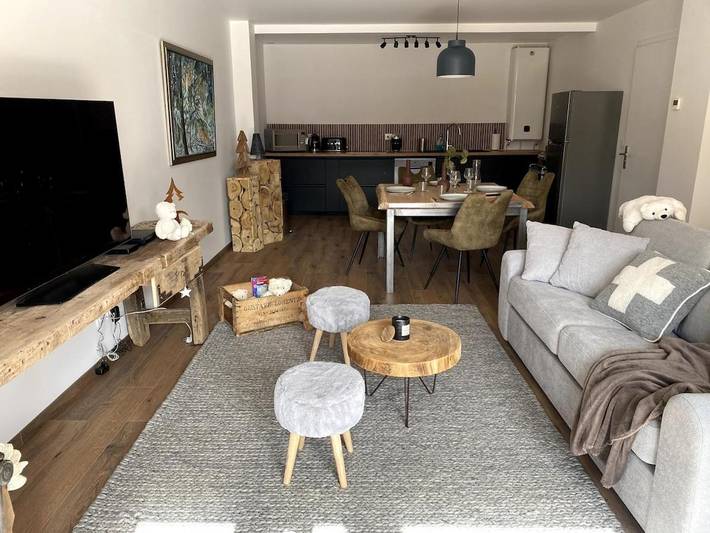 Gîte pour 4 personnes, avec jardin, animaux acceptés dans Andelot-en-Montagne