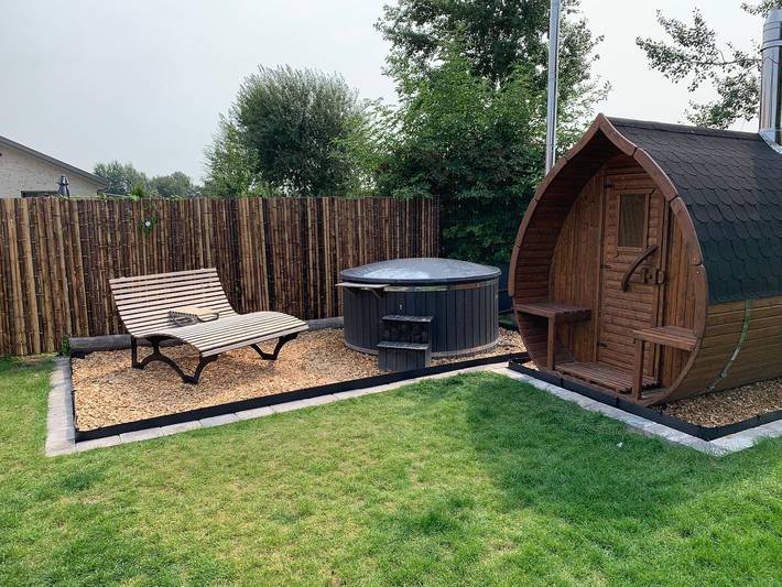 Ferienhaus für 6 Personen, mit Sauna und Ausblick sowie Pool und Garten, mit Haustier in Jade - 4