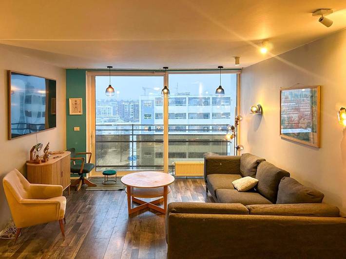 Ferienwohnung für 6 Personen, mit Ausblick und Terrasse in Reykjavik