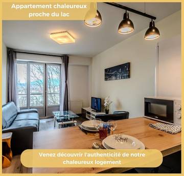 Gîte pour 2 personnes, avec piscine à Cran-Gevrier
