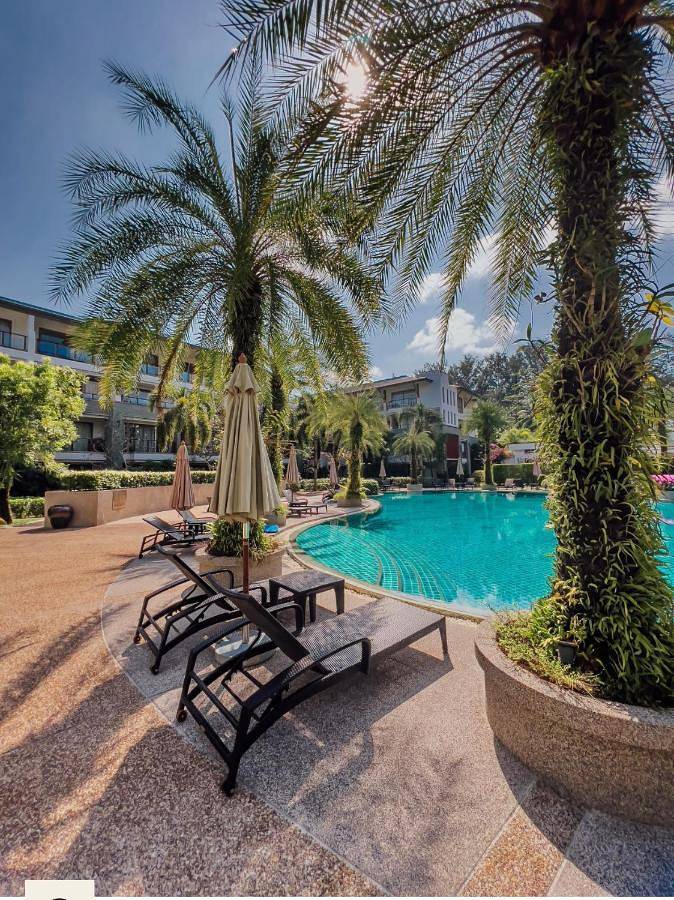 Gîte pour 5 personnes, avec terrasse et bassin pour enfant ainsi que vue et piscine dans Nai Thon Beach - 3