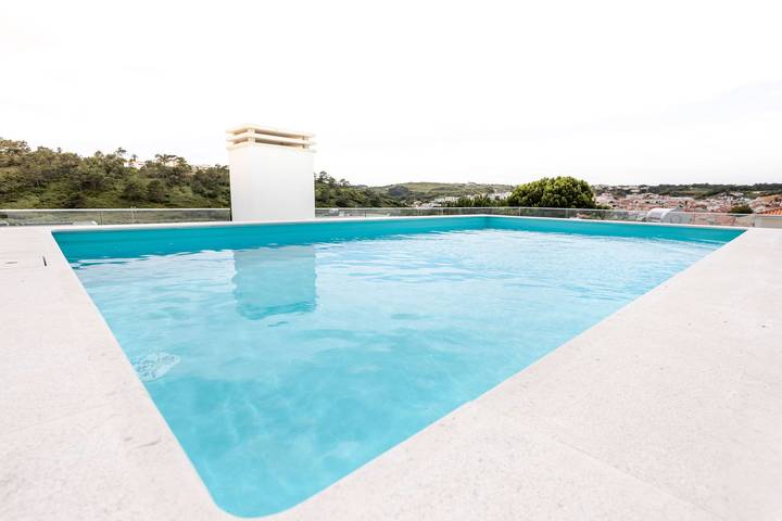 Apartamento de férias para 4 pessoas, com varanda e piscina em Foz do Arelho