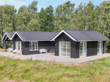 Ferienhaus mit Meerblick für 6 Personen, mit Balkon/Terrasse und Terrasse, kinderfreundlich auf Læsø