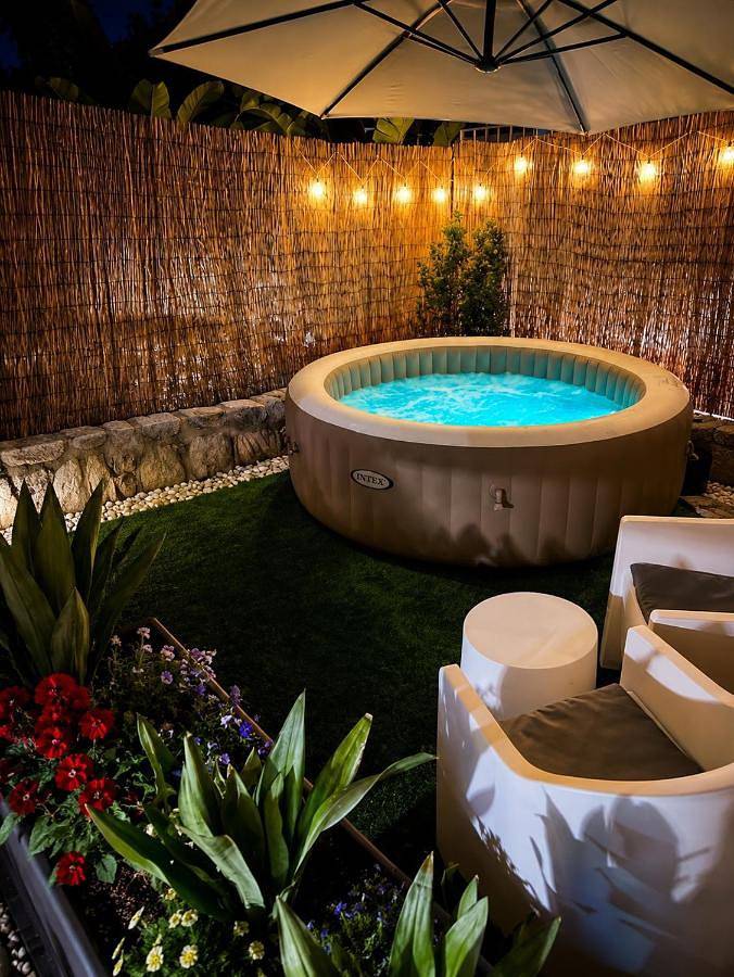 Appartamento vacanze per 2 persone, con giardino e idromassaggio, adatto a famiglie con bambini - 1