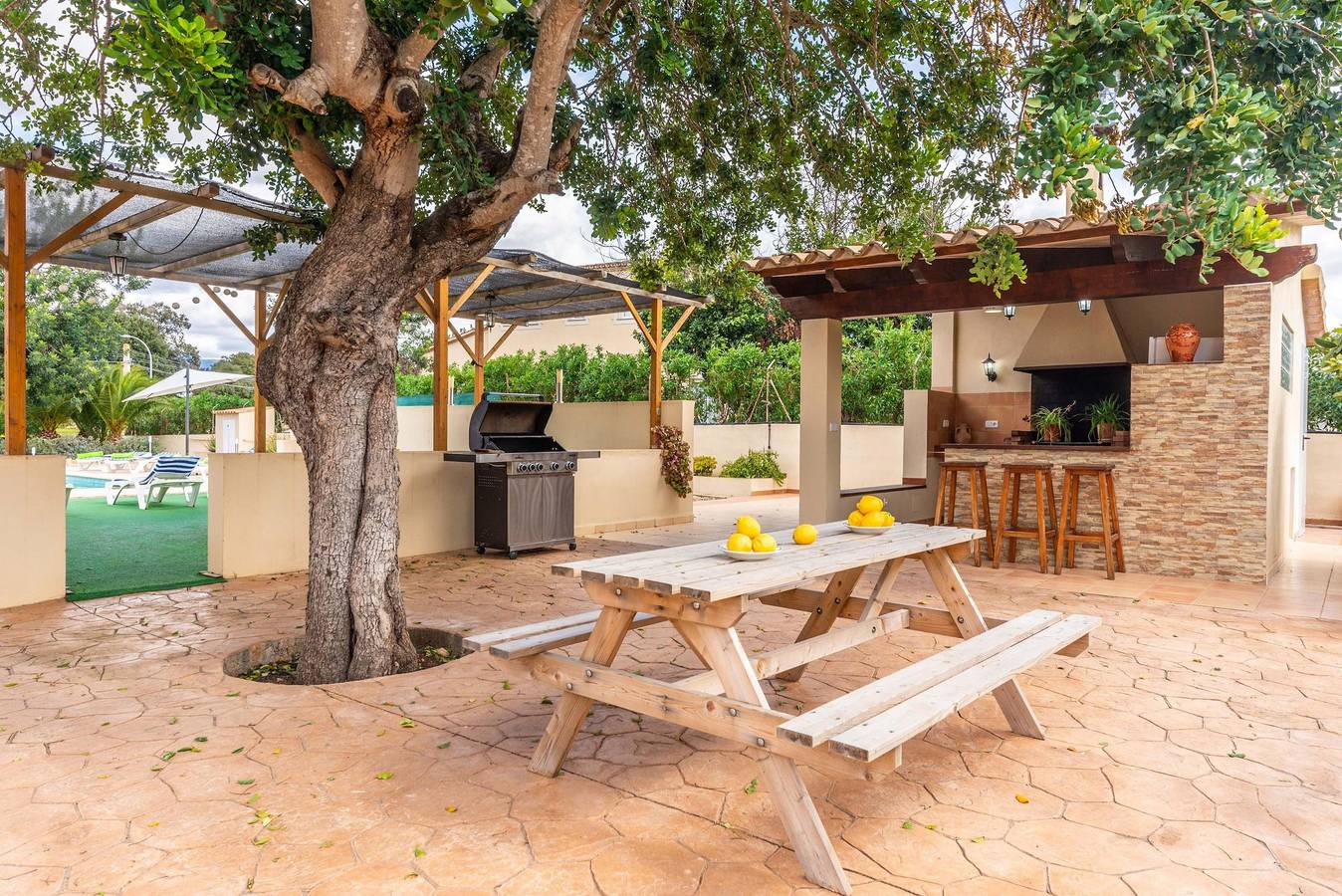 Es Garroveret - Fabulous estate with private pool and free Wifi in Es Garrovers, Marratxí