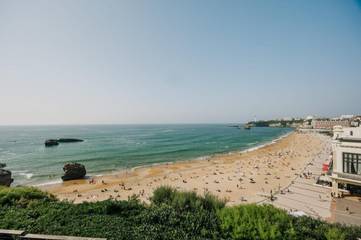 Gîte pour 4 personnes, avec balcon dans Le Bellevue (Biarritz)
