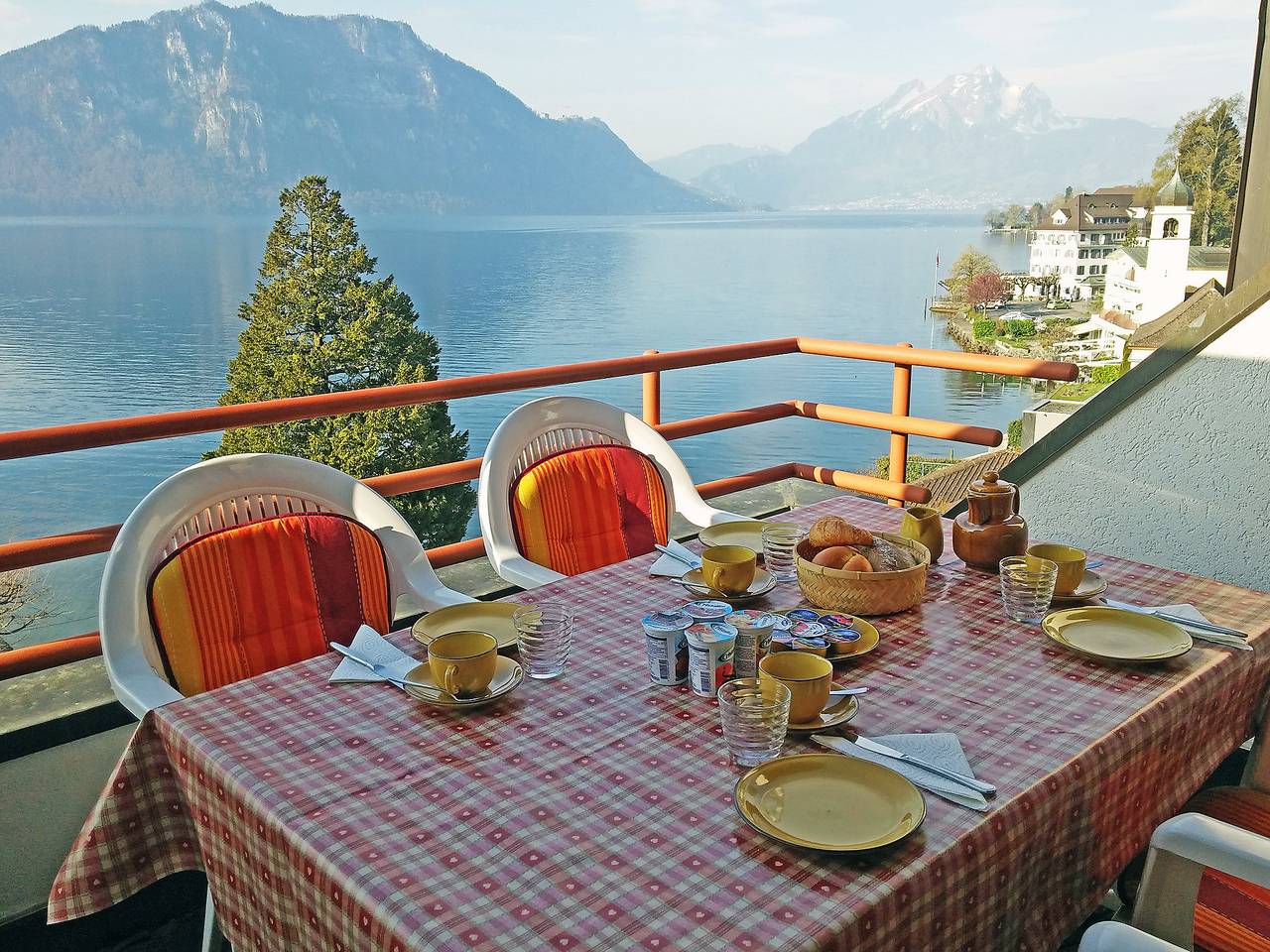 Ganze Wohnung, Seeblick in Weggis, Vierwaldstättersee