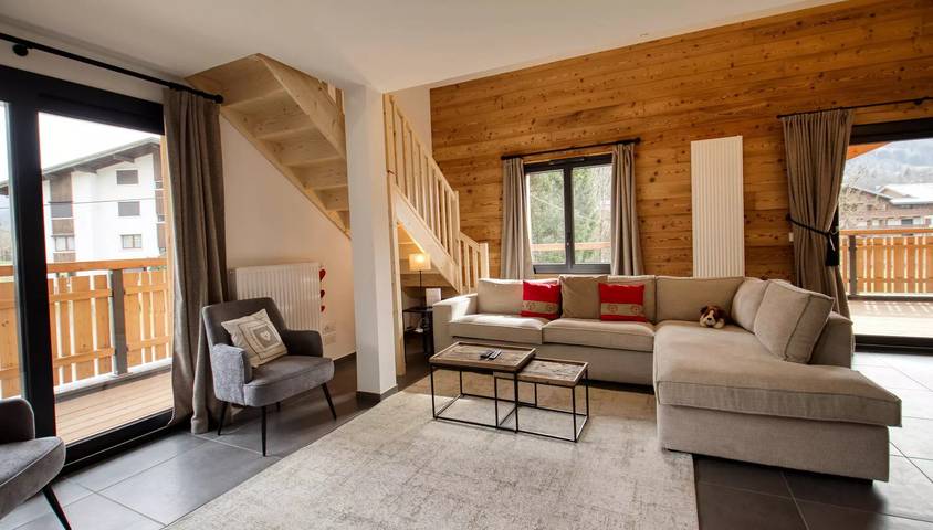 Appartement entier, Apt Duplex 4 chambres centre village - au calme in Samoëns, Région de Bonneville