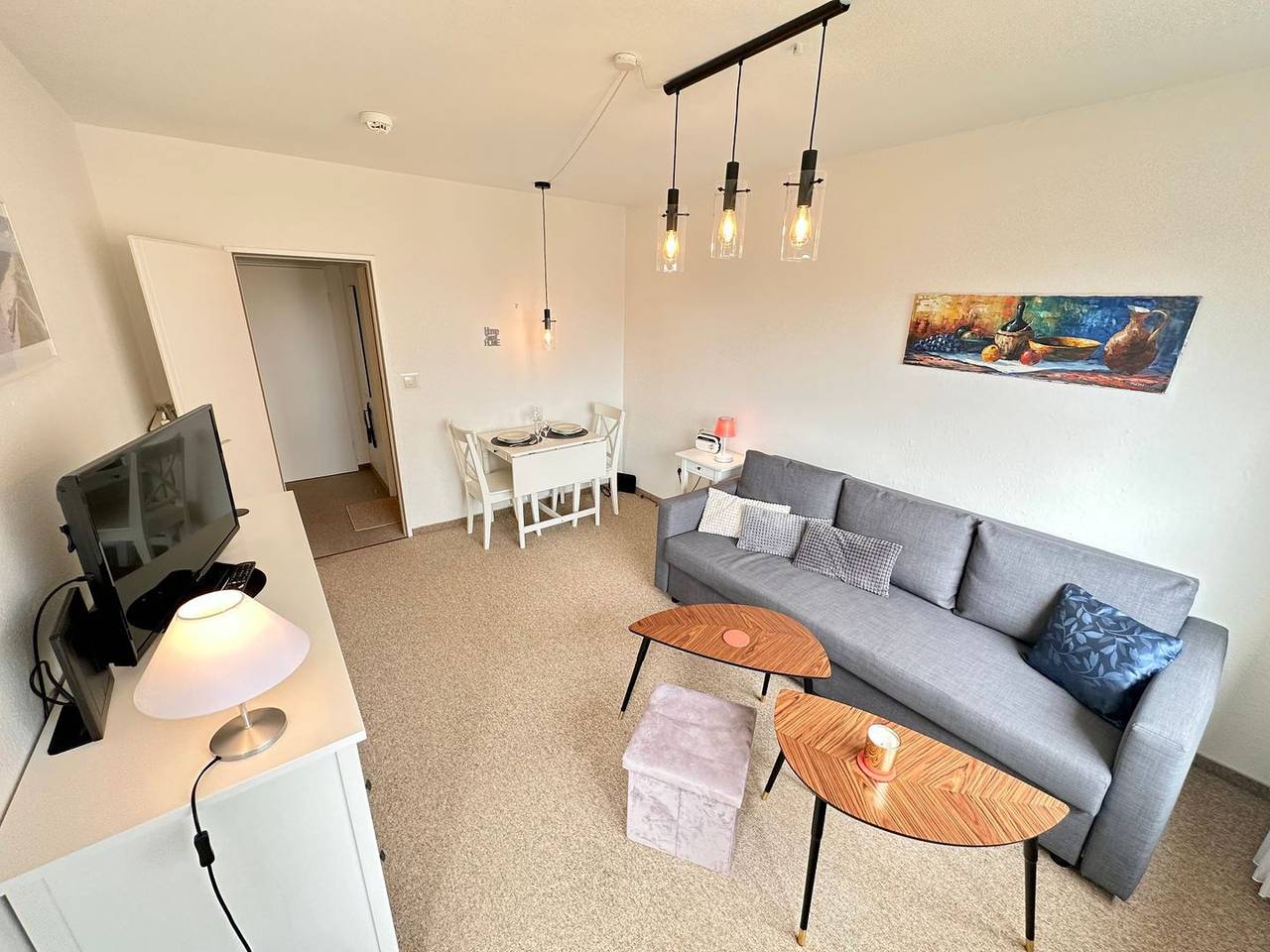 Ganze Wohnung, Gemütliche Unterkunft mit Balkon und Gartenblick nahe Strand in Westerland in Westerland, Sylt (Gemeinde)