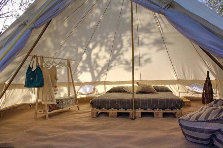 Camping für 4 Personen, mit Garten und Whirlpool auf Sizilien - 3