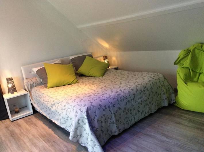 Gîte pour 4 personnes, avec jardin et vue à Boissay