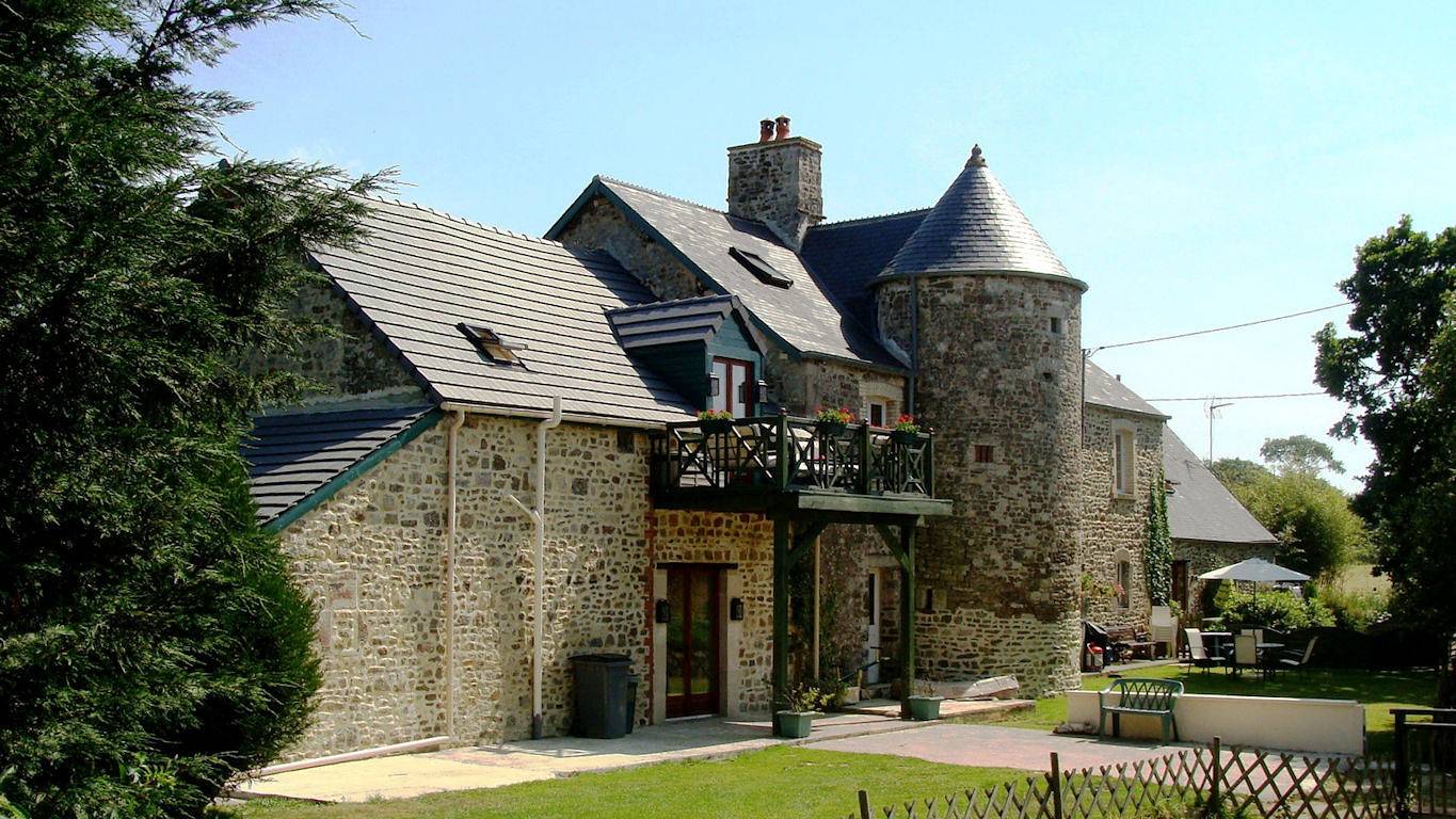 La Mare Chappey, enfants, piscine chauffée in Néhou, Côte de la Déroute