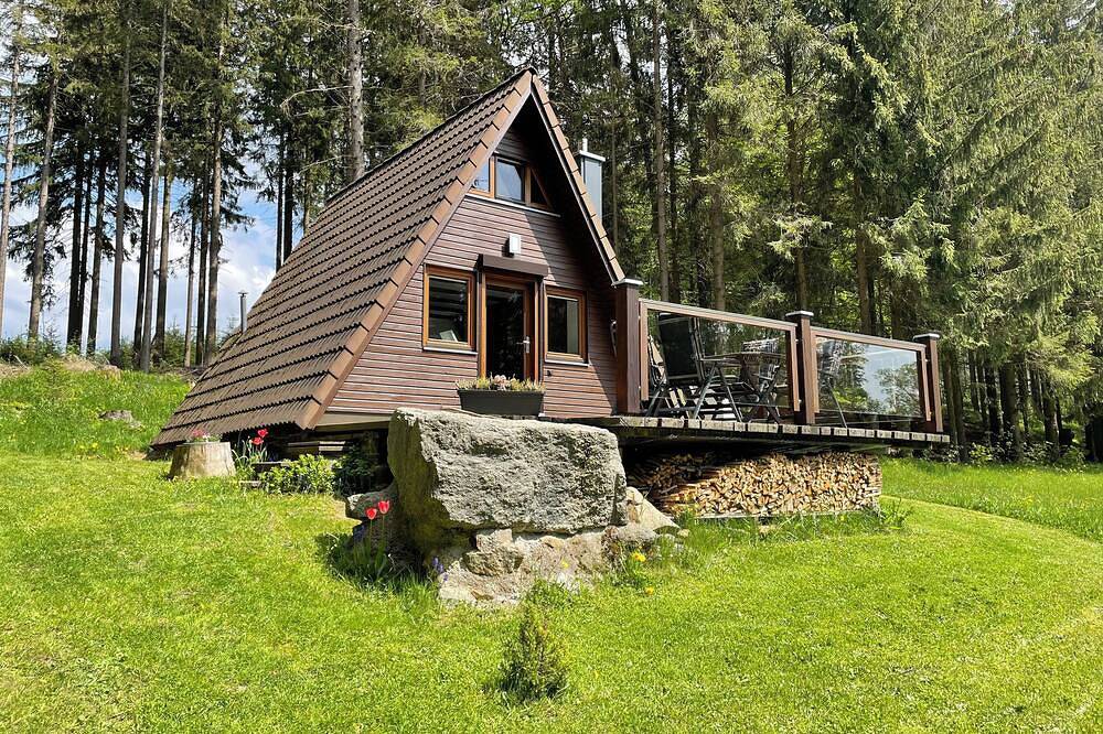 Gemütliche Wander- und Skihütte im Vogtland für Familien und Paare in Hammerbrücke, Muldenhammer