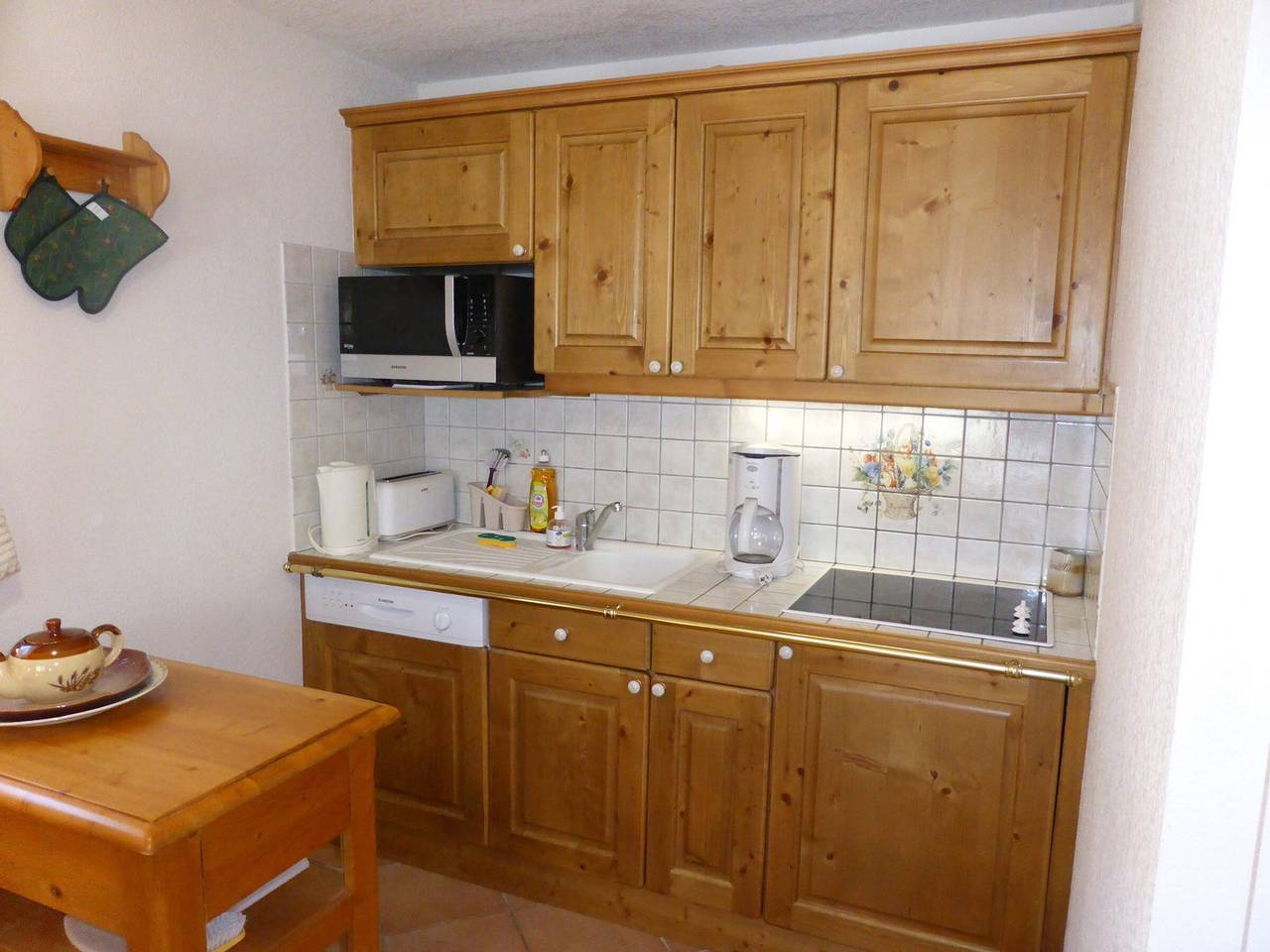 Appartement entier, Appartement 2 pièces cabine, 6 pers, parking, aux Contamines-Montjoie in Les Contamines-Montjoie, Pays du Mont-Blanc