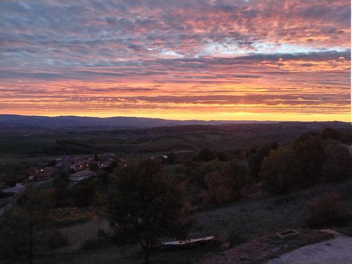 Maison d’hôte pour 2 personnes, avec vue et jardin à Rebourguil