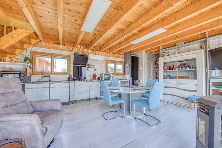 Chalet pour 6 personnes, avec jardin en Gironde - 3