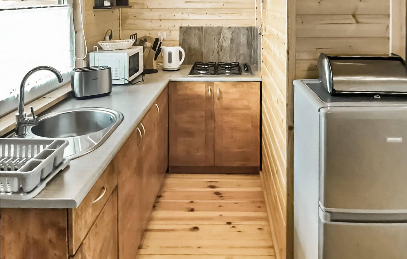 Ferienhaus für 6 Personen mit Terrasse in Krokowa