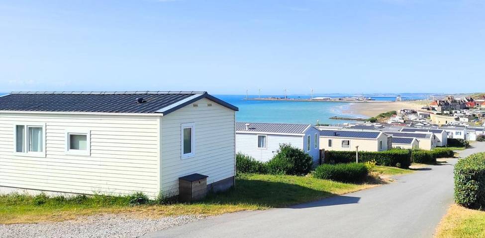 Camping pour 6 personnes, avec Terrasse ainsi que Jardin et Vue