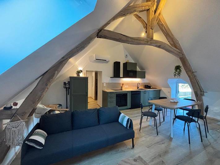 Gîte pour 5 personnes, avec Terrasse et Jardin à Vignoux-sur-Barangeon