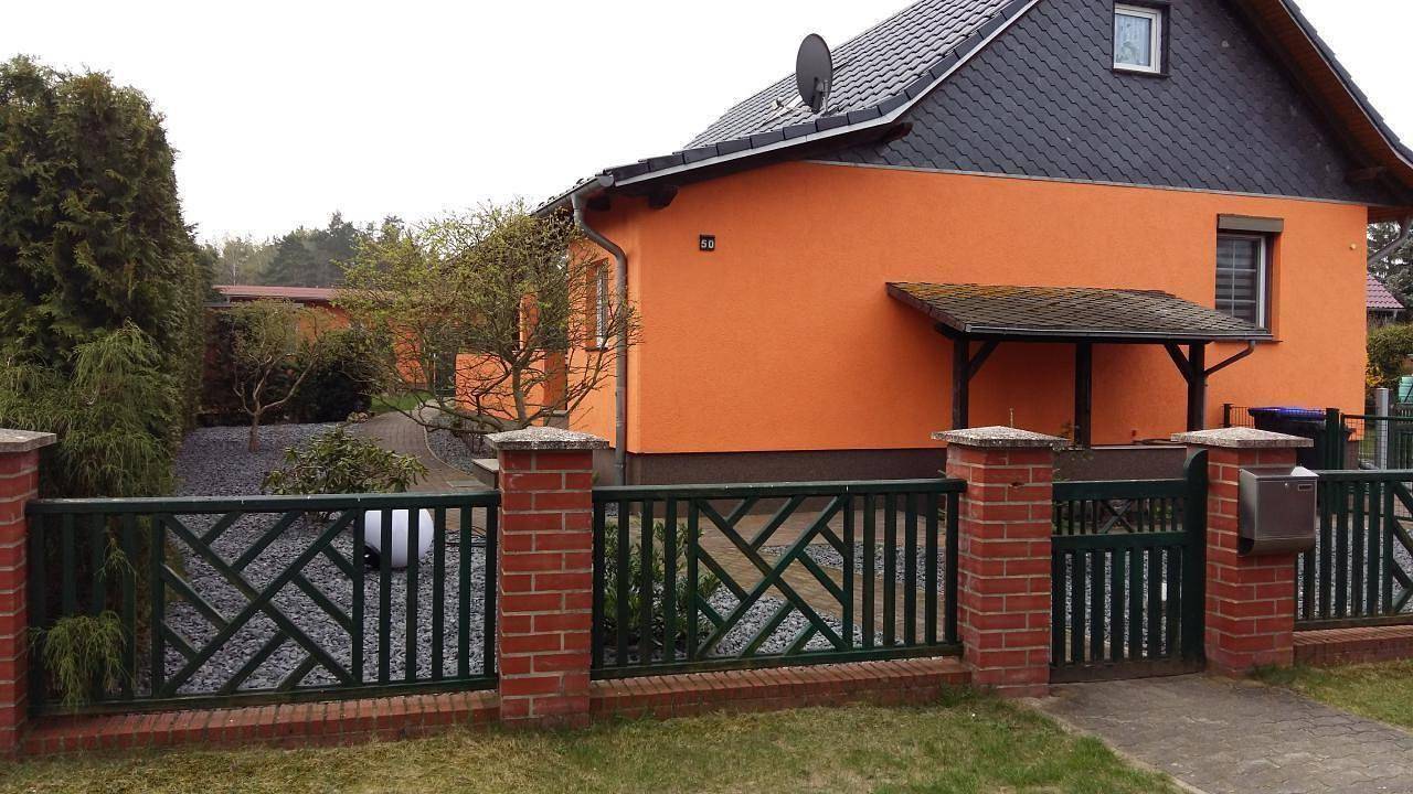 Ferienhaus in Altwarp Siedlung mit Terrasse, Grill und Garten in Altwarp, Stettiner Haff