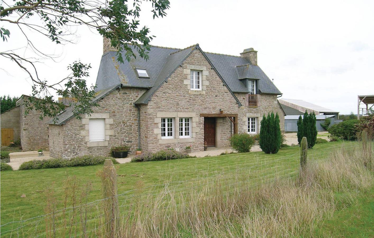 Dom dla 6 osób z ogród in Quemper-Guézennec, Guingamp region