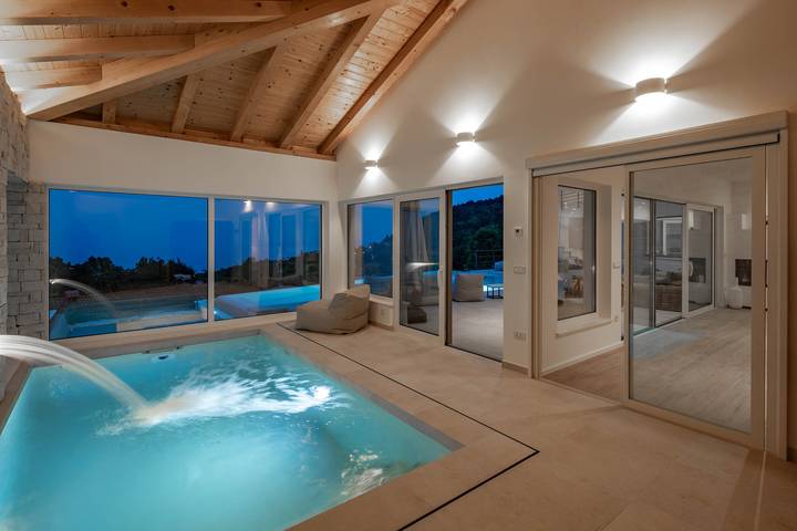 Villa für 6 Personen, mit Meerblick und Terrasse sowie Sauna und Pool, mit Haustier in Opatija Riviera - 3