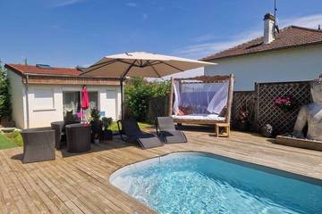 Chambre d’hôte pour 2 personnes, avec jardin et piscine à Orry-la-Ville
