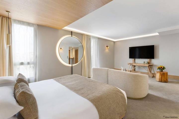 Hôtel pour 2 personnes, avec Terrasse ainsi que Jardin et Piscine