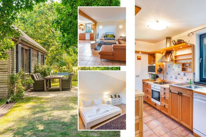 Ferienhaus für 7 Personen, mit Seeblick und Ausblick sowie Garten und Sauna, mit Haustier in Heringsdorf