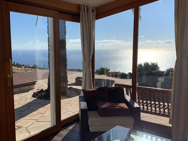 Casa rural para 2 personas, con piscina además de jardín y terraza en Puntagorda - 3